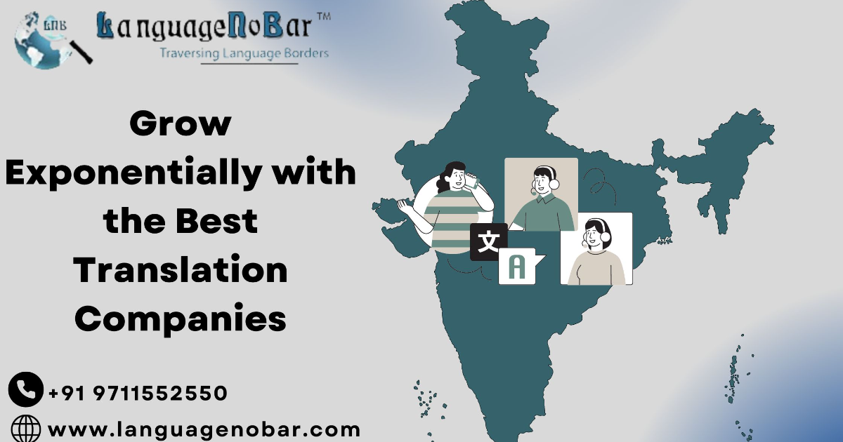 Top 10 Translation Companies in India to Watch Out for in...