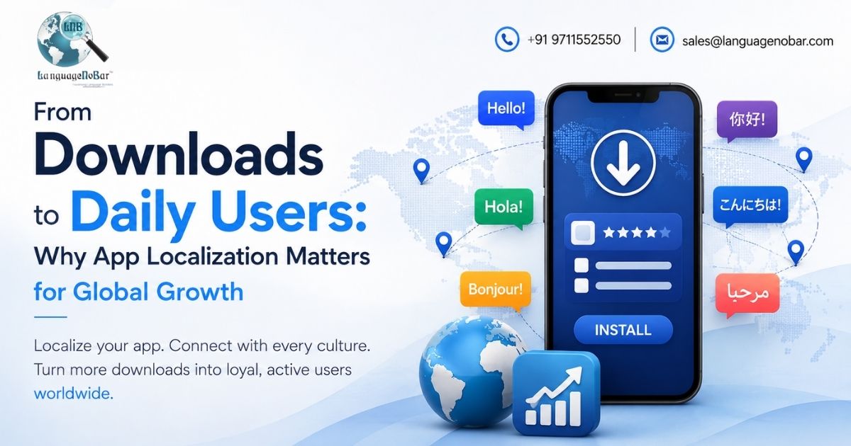 From Downloads to Daily Users: Why App Localization Matters...
