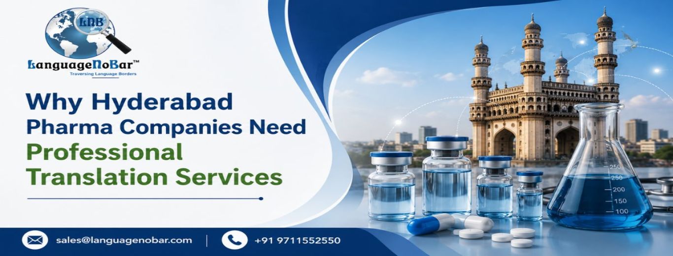 Why Hyderabad Pharma Companies Need Translation Services