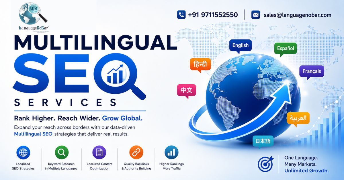 Multilingual SEO Services: The Ultimate Guide to Grow Your International Business