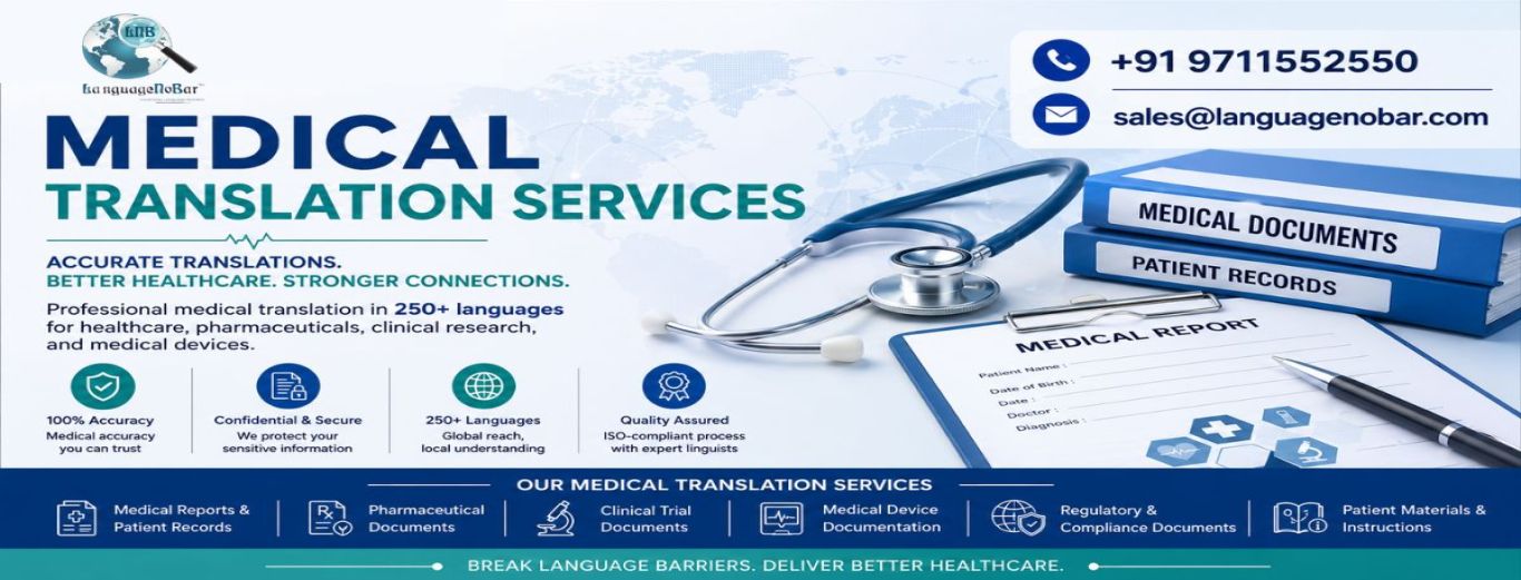 Medical Translation Services: Why Accuracy Matters in Global Healthcare