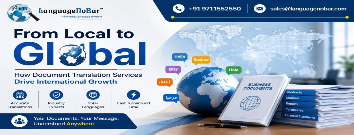 From Local to Global: How Document Translation Services Drive International Growth