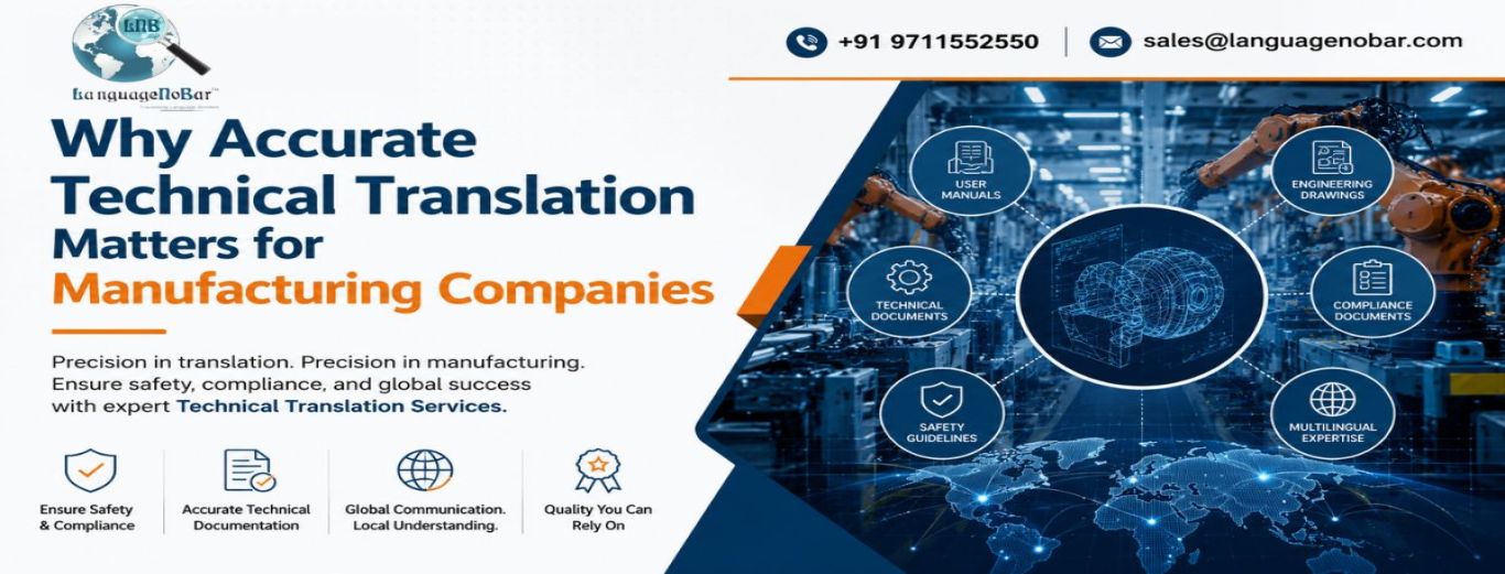 Why Accurate Technical Translation Matters for Manufacturing Companies