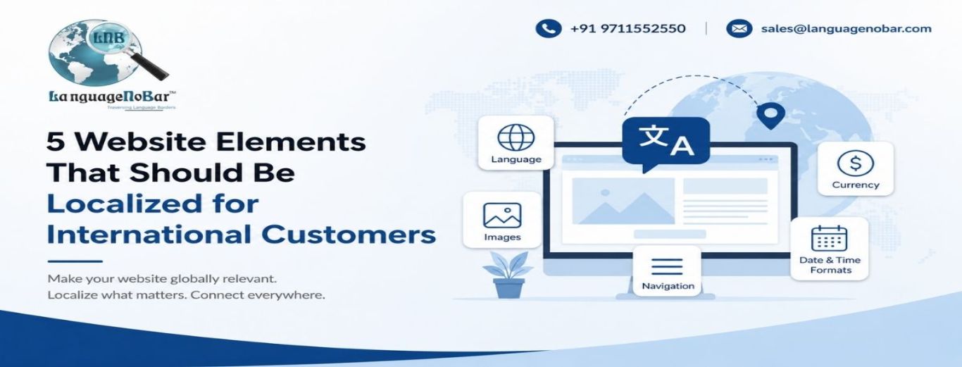 5 Website Elements That Should Be Localized for International Customers