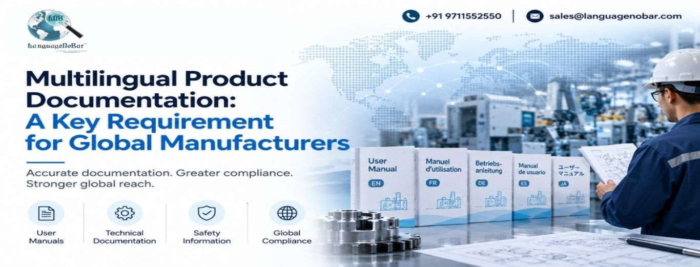Multilingual Product Documentation: A Key Requirement for Global Manufacturers